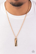 Load image into Gallery viewer, Tag Along - Gold Paparazzi Accessories

