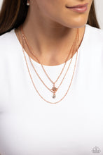 Load image into Gallery viewer, Trendy Twinkle - Copper Paparazzi Accessories
