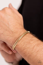 Load image into Gallery viewer, Let It RIB - Gold Paparazzi Accessories
