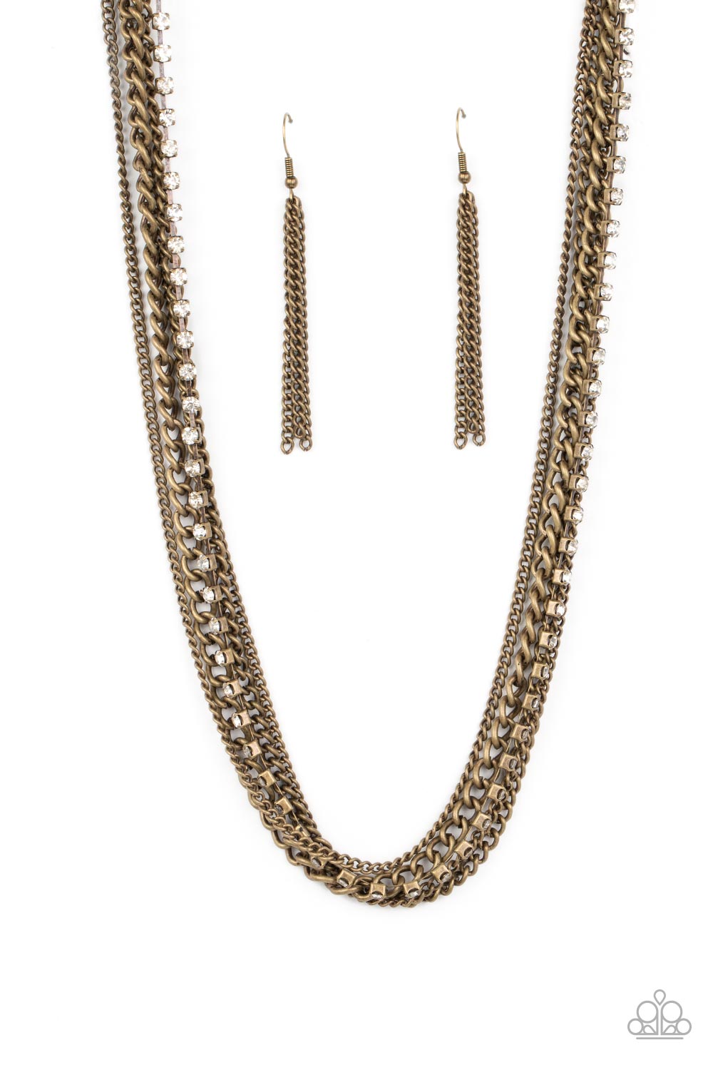 Free to CHAINge My Mind - Brass Paparazzi Accessories