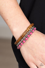 Load image into Gallery viewer, ESCAPADE Route - Pink Paparazzi Accessories

