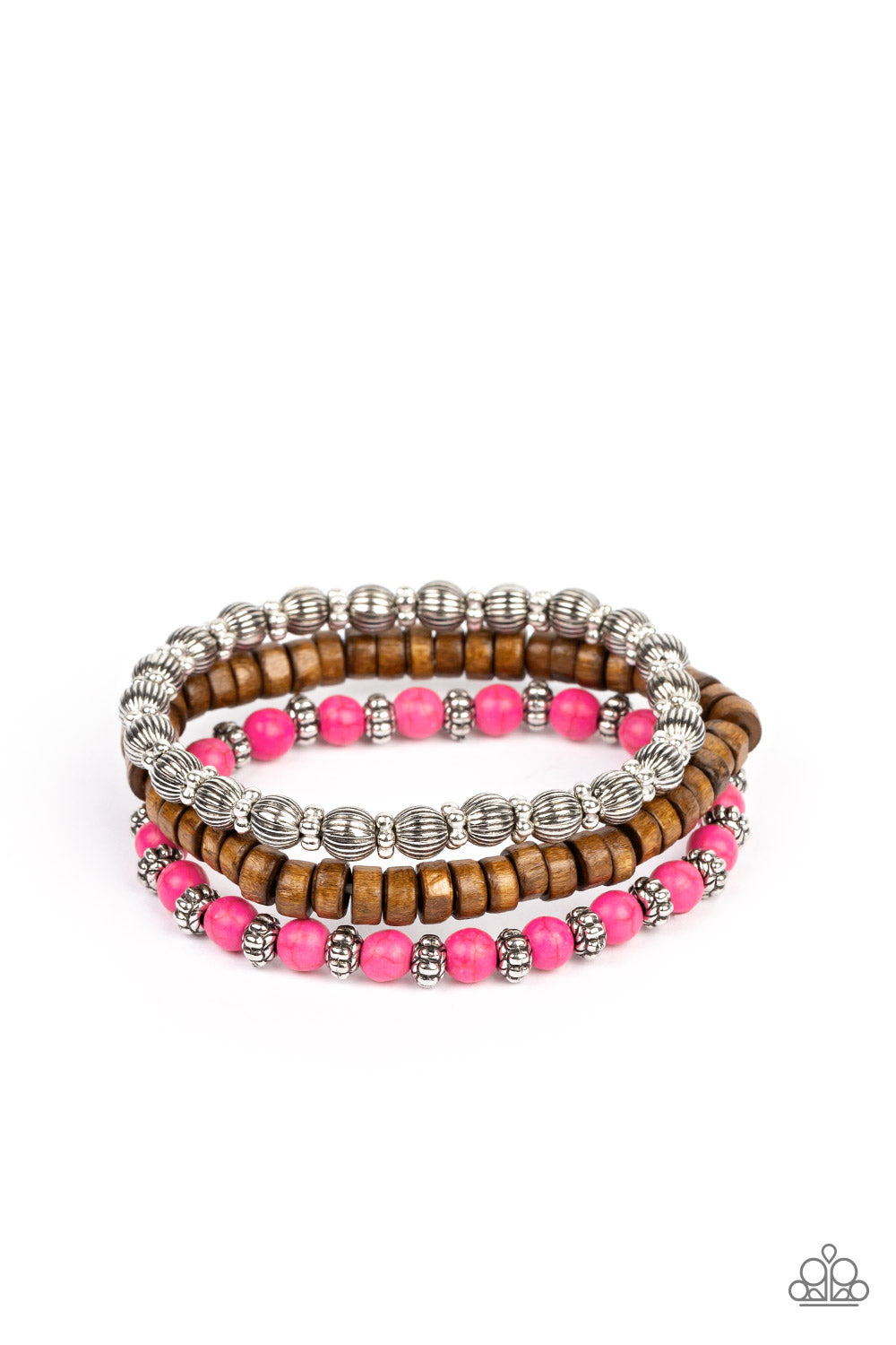 ESCAPADE Route - Pink Paparazzi Accessories