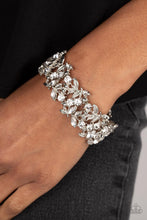 Load image into Gallery viewer, Feathered Finesse -White Paparazzi Accessories
