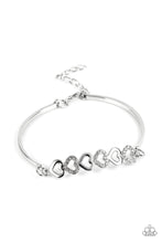 Load image into Gallery viewer, Attentive Admirer - White Paparazzi Accessories
