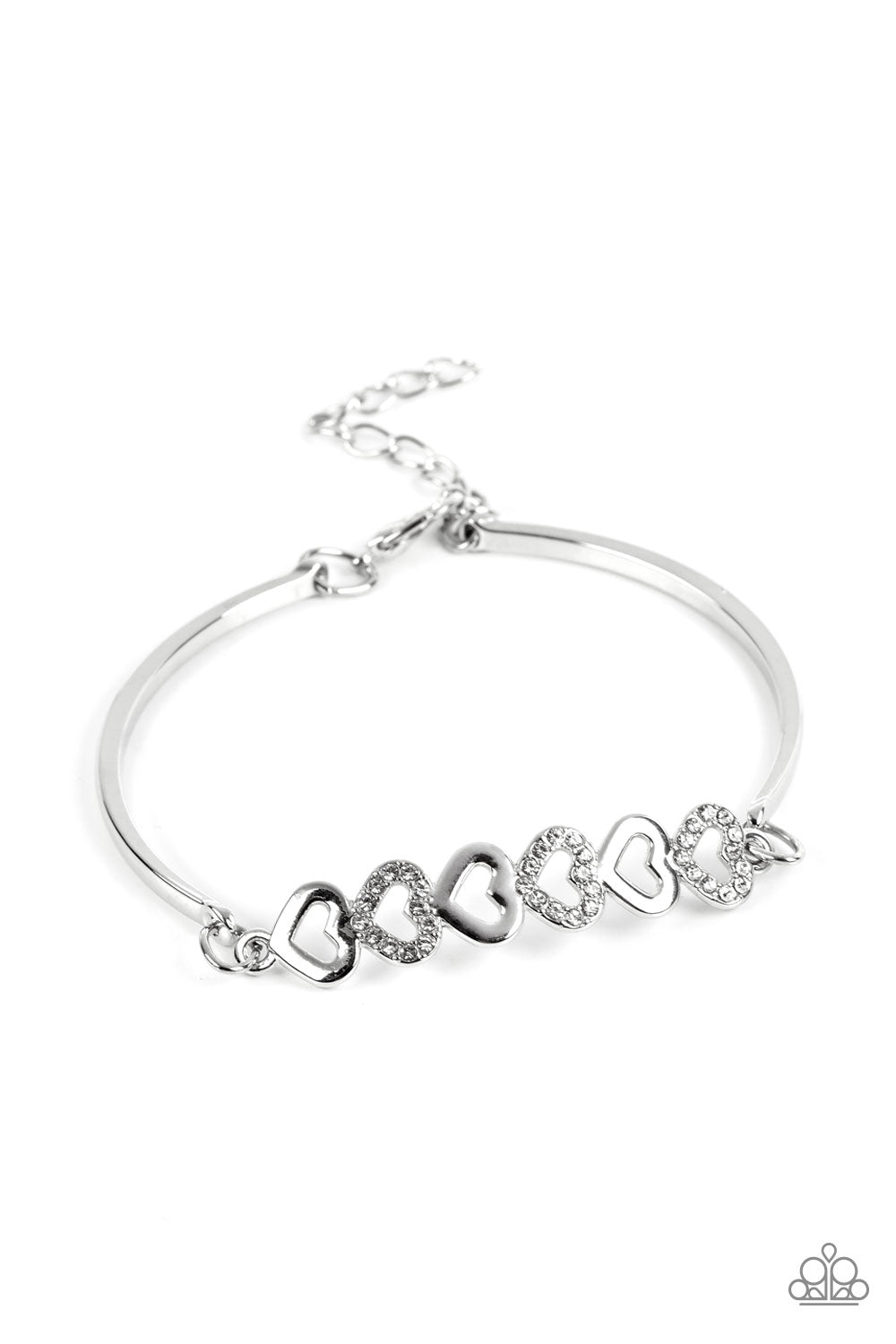 Attentive Admirer - White Paparazzi Accessories