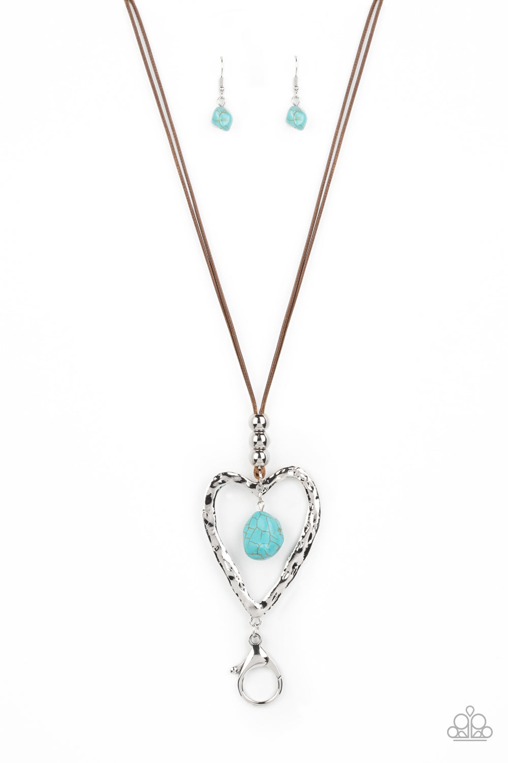 Santa Fe Sweetheart - Blue Paparazzi Accessories