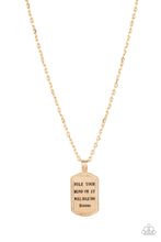 Load image into Gallery viewer, Empire State of Mind - Gold Paparazzi Accessories
