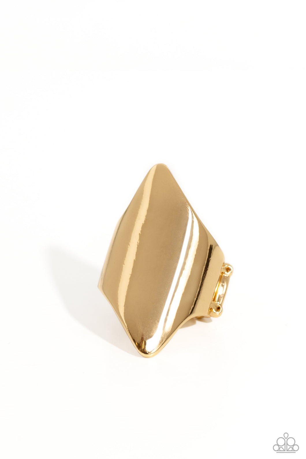 Pointed Palm Desert - Gold Paparazzi Accessories