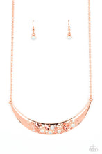 Load image into Gallery viewer, Bejeweled Baroness - Copper Paparazi Accessories
