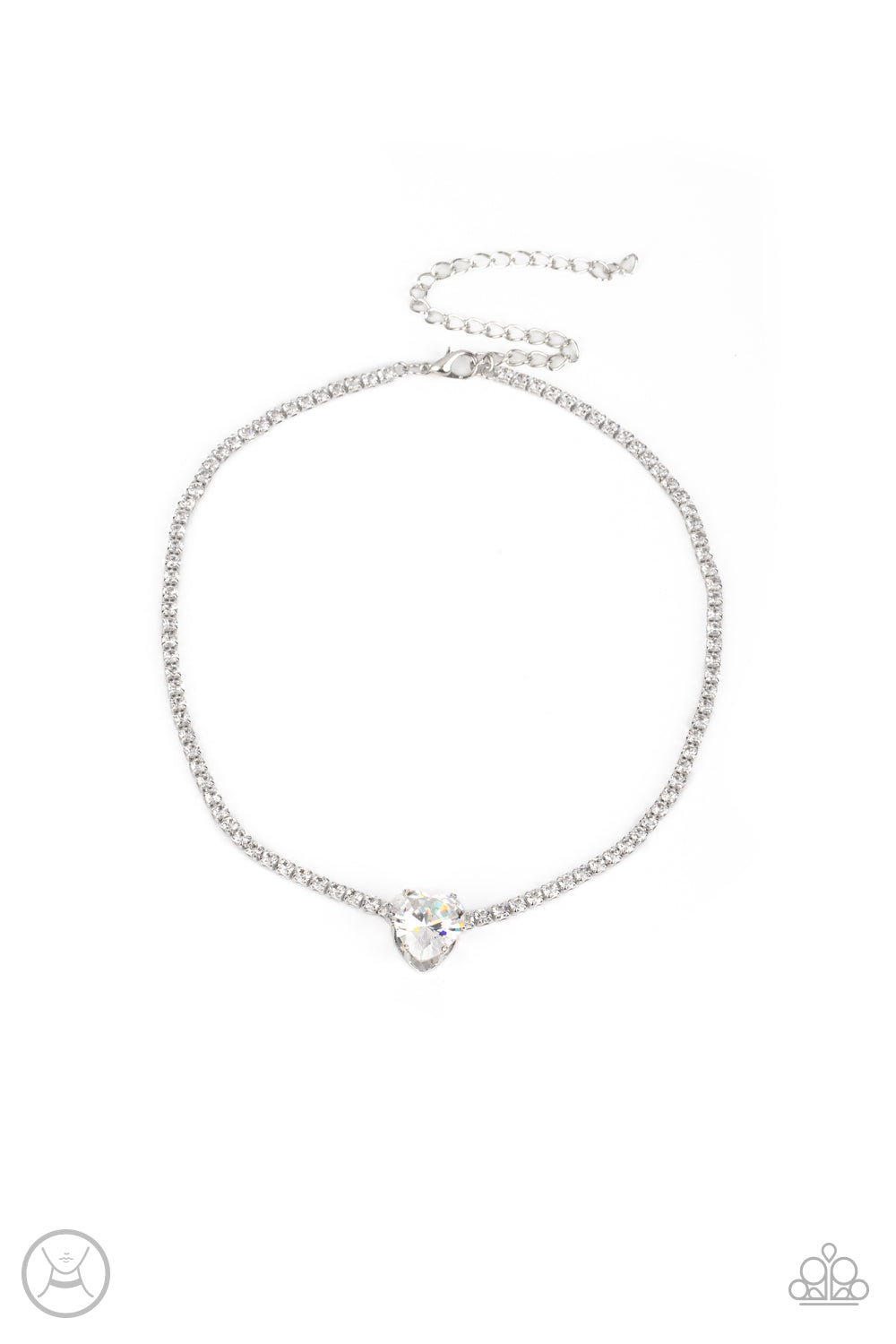 Flirty Fiancé - White Paparazzi Accessories