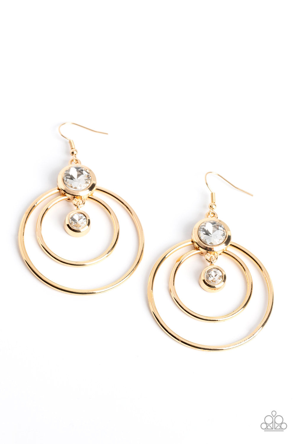 Dapperly Deluxe - Gold Paparazzi Accessories