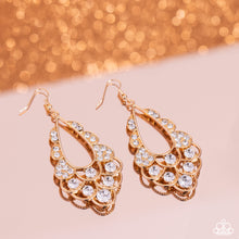 Load image into Gallery viewer, Majestic Masquerade - Gold Paparazzi Accessories
