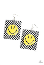Load image into Gallery viewer, Cheeky Checkerboard - Yellow Paparazzi Accessories
