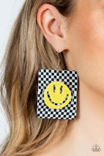 Load image into Gallery viewer, Cheeky Checkerboard - Yellow Paparazzi Accessories

