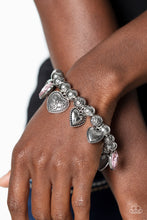 Load image into Gallery viewer, Charming Crush - Pink Paparazzi Accessories
