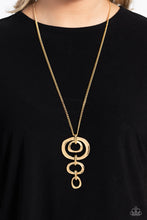 Load image into Gallery viewer, Tranquil Trickle - Gold Paparazzi Accessories
