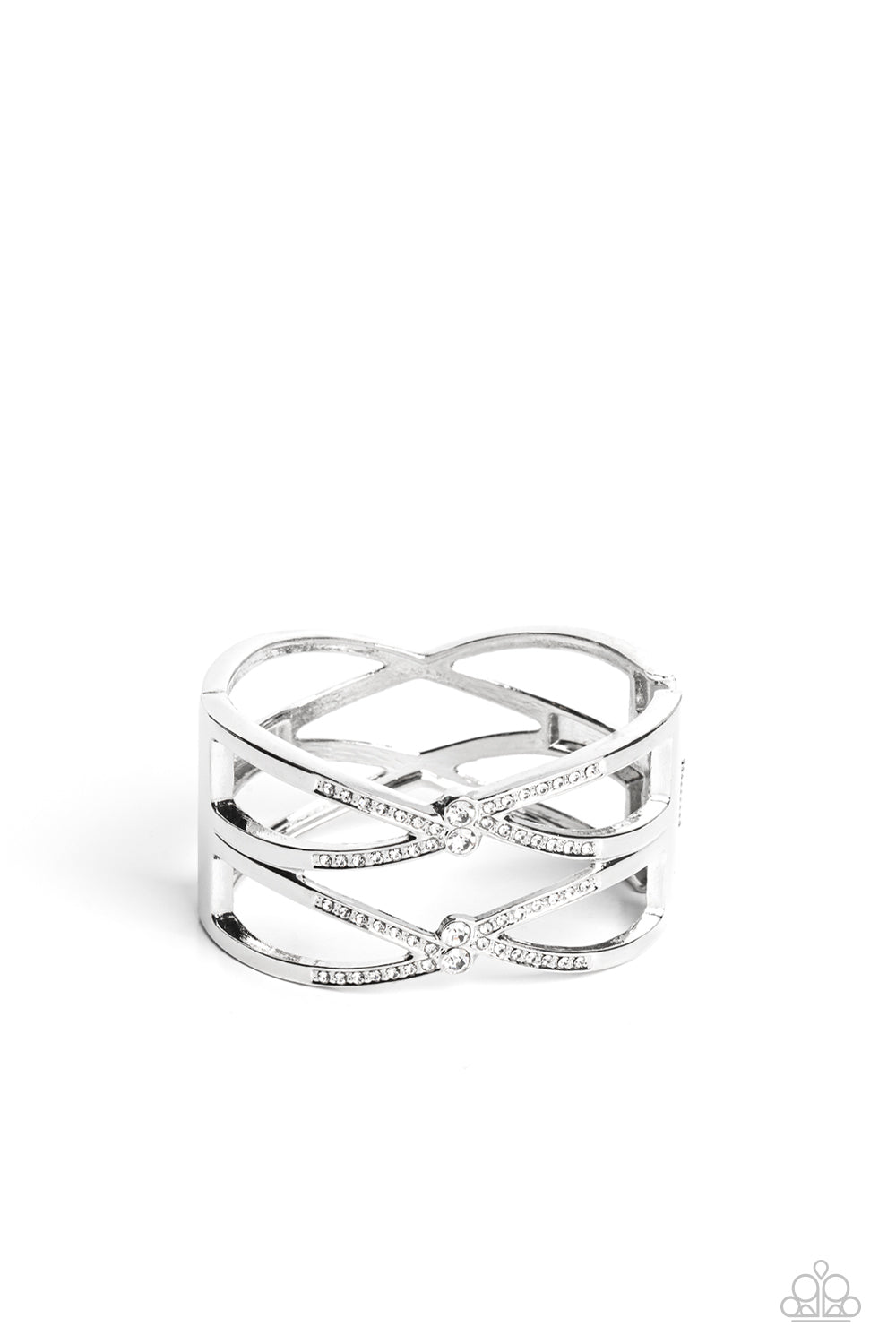 Entrancing Etiquette - White Paparazzi Accessories