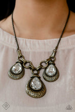 Load image into Gallery viewer, Built Beacon - Brass Paparazzi Accessories
