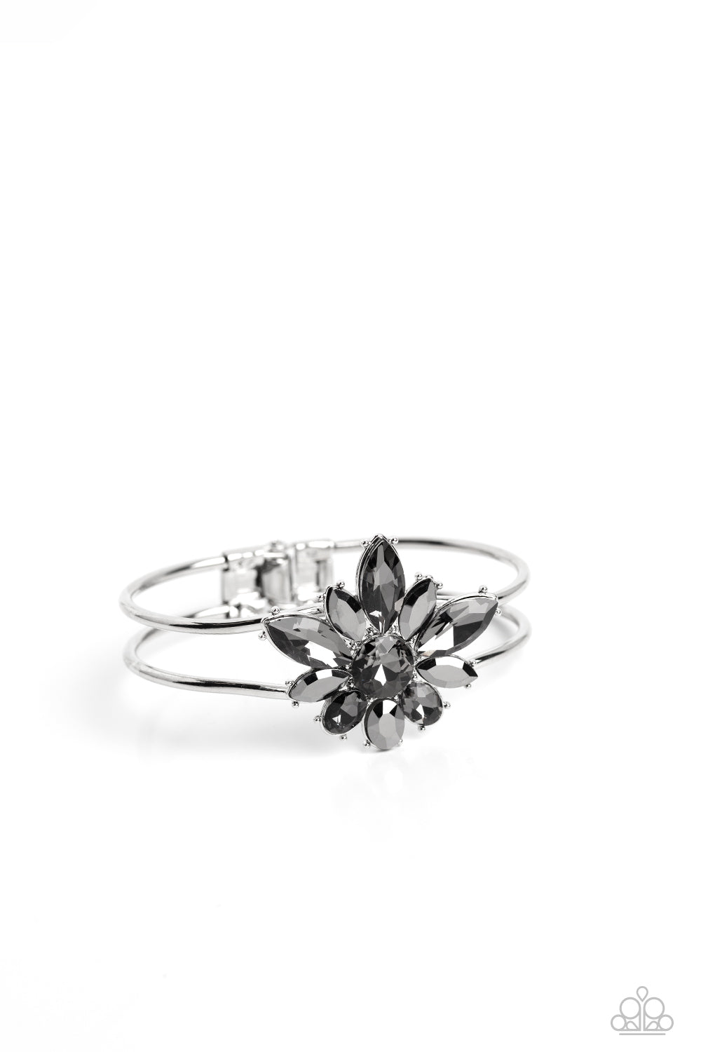 Chic Corsage - Silver Paparazzi Accessories