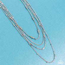 Load image into Gallery viewer, Studded Shimmer - Silver Paparazzi Accessories
