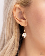 Load image into Gallery viewer, Elongated Elegance - Gold Paparazzi Accessories
