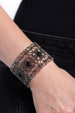 Load image into Gallery viewer, Fairest Filigree - Black Paparazzi Accessories
