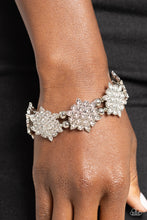Load image into Gallery viewer, Scintillating Snowflakes - White Paparazzi Accessories
