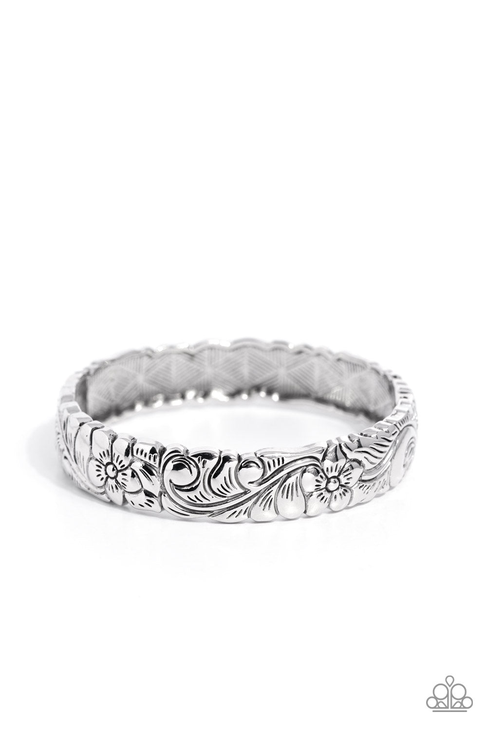 Grounded Grace - Silver Paparazzi Accessories