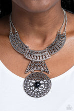 Load image into Gallery viewer, Fetching Filigree - Black Paparazzi Accessories
