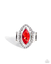 Load image into Gallery viewer, Marquise Majesty - Red Paparazzi Accessories
