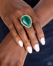 Load image into Gallery viewer, The Rain in MAINE - Green Paparazzi Accessories
