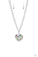 Load image into Gallery viewer, Online Dating - Green Paparazzi Accessories
