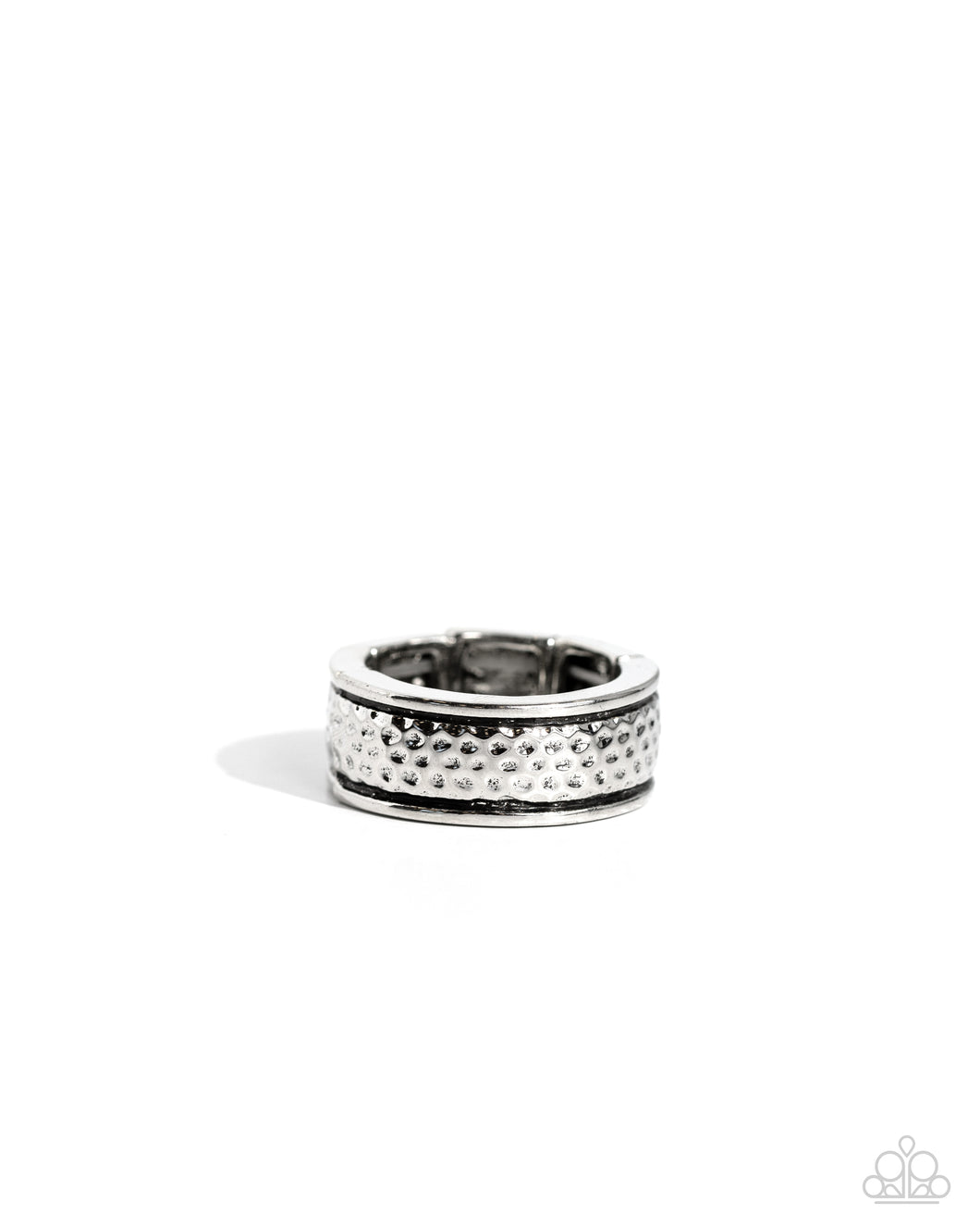 Hammered Houdini - Silver Paparazzi Accessories