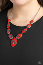 Load image into Gallery viewer, Pressed Flowers - Red Paparazzi Accessories
