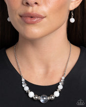 Load image into Gallery viewer, Disco Date - White Paparazzi Accessories

