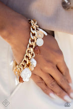 Load image into Gallery viewer, SEA For Yourself - Gold Paparazzi Accessories
