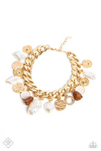 Load image into Gallery viewer, SEA For Yourself - Gold Paparazzi Accessories
