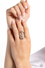 Load image into Gallery viewer, Middle of the Road - White Paparazzi Accessories
