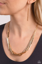 Load image into Gallery viewer, Dynamic Default - Gold Paparazzi Accessories
