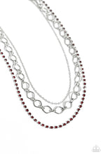 Load image into Gallery viewer, Tasteful Tiers - Red Paparazzi Accessories
