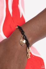 Load image into Gallery viewer, Locked and Loved - Black Paparazzi Accessories
