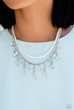 Load image into Gallery viewer, Lessons in Luxury - White Paparazzi Accessories
