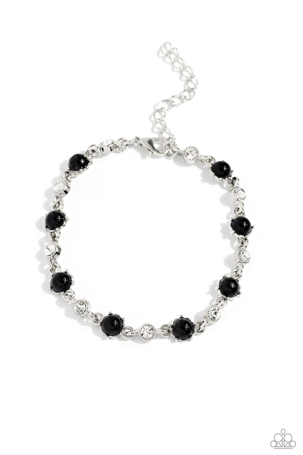 Particularly Pronged - Black Paparazzi Accessories