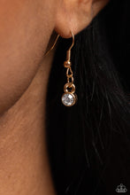 Load image into Gallery viewer, FLARE to be Different - Gold Paparazzi Accessories
