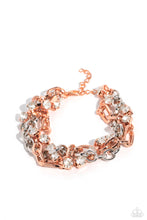 Load image into Gallery viewer, Two-Tone Taste - Copper Paparazzi Accessories
