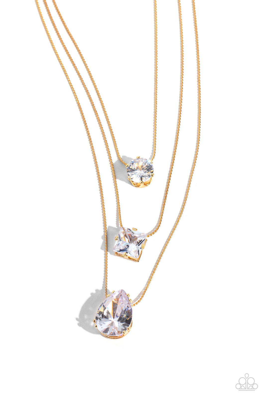 Lustrous Layers - Gold Paparazzi Accessories