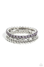 Load image into Gallery viewer, Monochromatic Maverick - Silver Paparazzi Accessories
