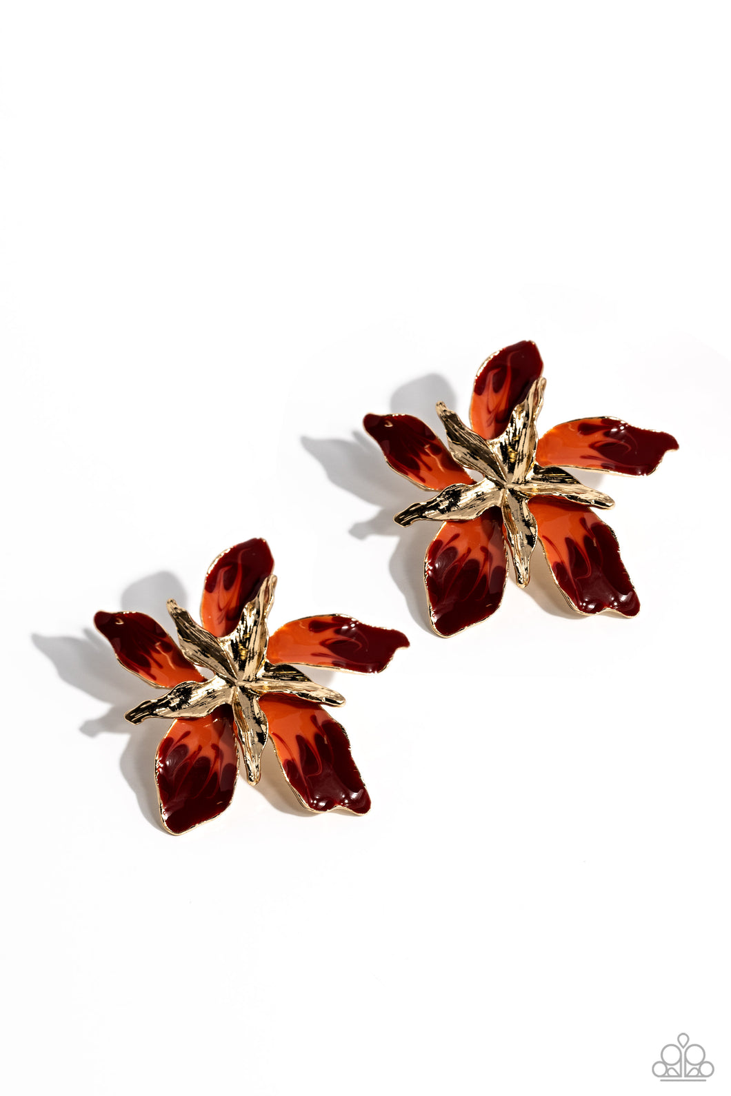 Warped Wallflower - Red Paparazzi Accessories