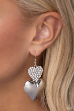 Load image into Gallery viewer, Charming Connection - White Paparazzi Accessories
