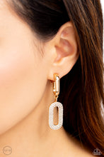 Load image into Gallery viewer, Linked Luxury - Gold Paparazzi Accessories

